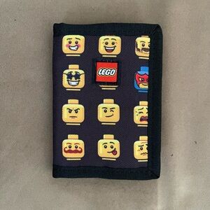 LEGO Kids/Adults Emoticon Minifig Heads Trifold Wallet - Brand New